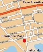 Harta Pensiunea MonorCluj-Napoca