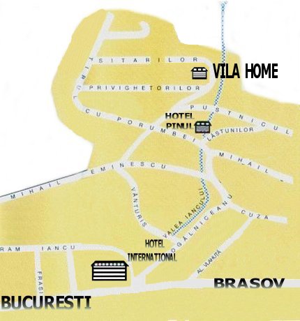 Harta Vila TripoliSinaia