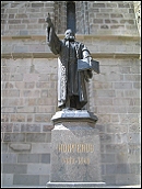 Statuia Lui Honterus - Biserica Neagra Brasov